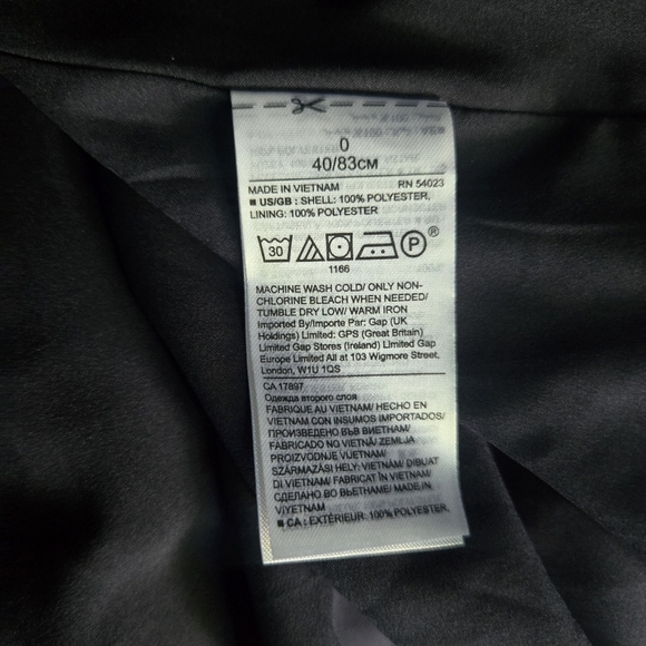 Banana Republic Blue and Yellow Flutter Sleeve Wrap Sundress - Picture 4 of 4